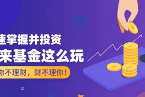 原来基金这么玩 快速掌握并投资