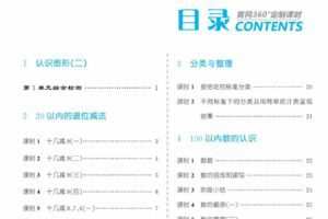 黄冈360°定制课时+专项期末11套 1~6年级数学人教下册