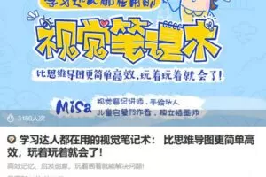 【捐赠[红包]9.90·《Z6790-lizhi-学习达人都在用的视觉笔记术： 比思维导图更简单高效，玩着玩着就会了！》】