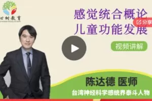【21[红包]·S6376感觉统合障碍分析与儿童功能发展—台湾专家陈达德感统训练系列课程04】