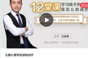 【49[红包]·S6362儿童心理学及游戏治疗】