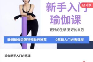 【20[红包]·S6949瑜伽新手入门必练课】