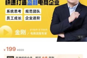 【22[红包]·S7630.20步，快速打造盈利电商企业】