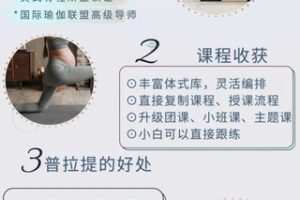 【22[红包]·S7006【全】垫上普拉提·15套会员序列课从头练全身】