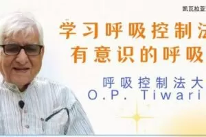 【99[红包]·S7609全球呼吸控制法大师OP Tiwari博士课程- 学习呼吸控制法—有意识的呼吸 凯瓦拉亚】