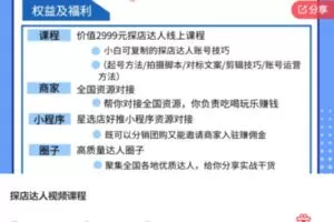 【26[红包]·S7503探店达人视频课程】