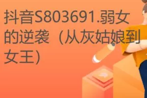 【35[红包]·S803691.弱女的逆袭（从灰姑娘到女王）】