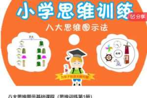 【27[红包]·S7753八大思维图示基础课程（思维训练第1册）】