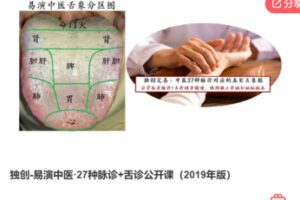 【20[红包]·S7712独创-易演中医·27种脉诊+舌诊】