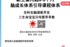 【32[红包]·S8014新生婴儿全脑潜能开发系列课】