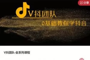 【79[红包]·F0078V抖团队-全系列课程】