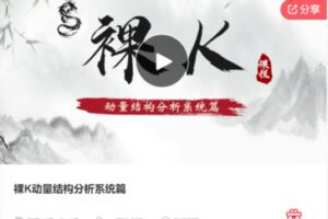 【99[红包]·F0187裸K动量结构分析系统篇】