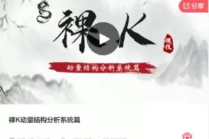 【99[红包]·F0187裸K动量结构分析系统篇】