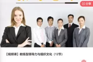 【18[红包]·F0386【视频课】教练型领导力与组织文化（12节）】