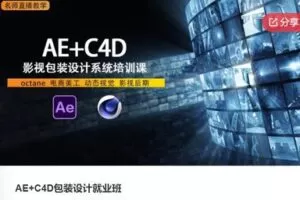 【79[红包]·F0448AE+C4D包装设计就业班】