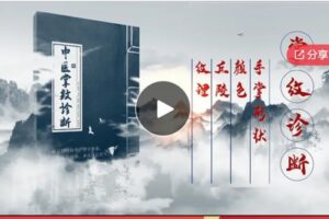 【26[红包]·F0875中医掌纹(高级)特训营】