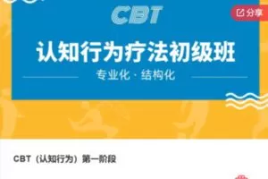 【29[红包]·F0950CBT（认知行为）第一阶段】