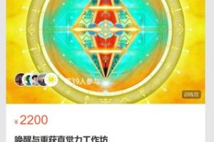 【50[红包]·S8061唤醒与重获直觉力工作坊】