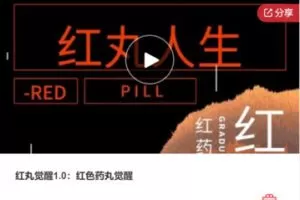 【89[红包]·F1333红丸觉醒1.0：红色药丸觉醒】