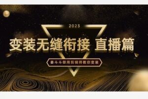 【16[红包]·S8341变装无缝衔接技术-直播篇】