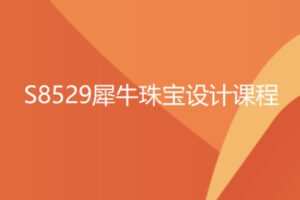 【18[红包]·S8529犀牛珠宝设计课程】