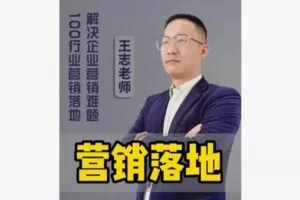 【19[红包]·S8514营销落地（解决企业营销落地难题）】