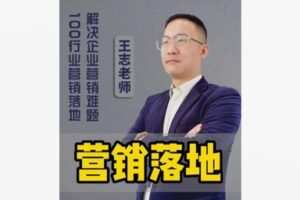 【19[红包]·S8514营销落地（解决企业营销落地难题）】