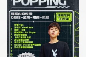 【28[红包]·S8492王子川老师的POPPING舞蹈秘籍大全（综合篇）】