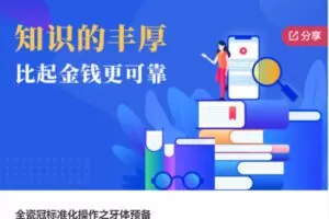 【19[红包]·S8176全瓷冠标准化操作之牙体预备】