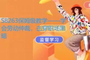 【12[红包]·S8263保姆级教学——学会劳动仲裁，击穿职场黑暗】