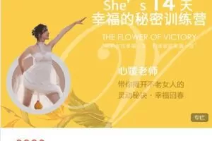 【捐赠[红包]79.90·《AL5220-薇蜜合美灵动术教室V蜜幸福能量线上课程》】