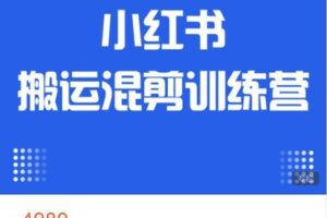 【捐赠[红包]79.99·《AL5247-盗坤电商-第六期小红书搬运混剪训练营》】