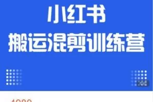 【捐赠[红包]79.99·《AL5247-盗坤电商-第六期小红书搬运混剪训练营》】