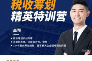 【捐赠[红包]68.88·《AL5085-中国会计视野-28天税收筹划精英特训营》】