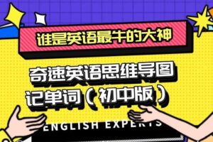 奇速英语思维导图记单词（初中版）