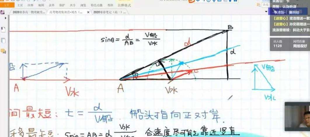1638734241 刘杰 高一物理2020年寒假班