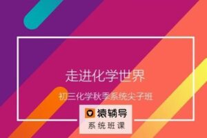 初三化学秋季系统尖子班核心课