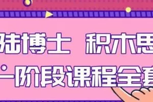 大陆博士 积木思维一阶段课程全套