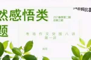 N11学堂 陈周初中考场作文突围班（第3期）