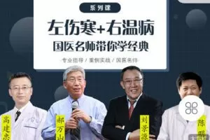 【捐赠[红包]49.90·《Z2290-有道中医教育-左手伤寒右手温病【郝万山+刘景源】国医名师带你学经典》】