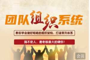 【捐赠[红包]119.90·《C1262-智汇商学线上商学院-帮扶会会员专属【团队组织系统】》】