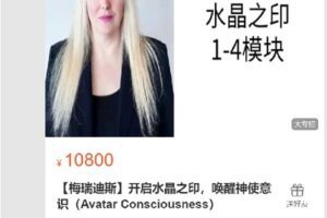 【捐赠[红包]199.00·《S4871【梅瑞迪斯】开启水晶之印，唤醒神使意识》】