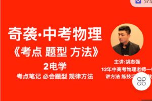 【捐赠[红包]19.90·《Z4158-奇智课堂-中考考点题型方法电学》】
