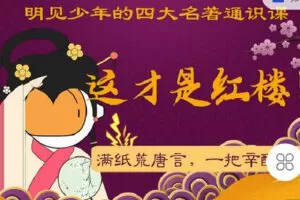 【捐赠[红包]9.90·《C1003-明见少年-明见少年四大名著通识课《这才是红楼》》】