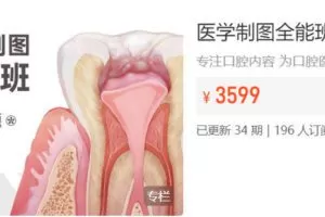 【捐赠[红包]69.99·《AL5269-一目学园《医学制图全能班·口腔专题》》】