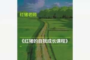 【26[红包]·F1868红猪的自我成长课】