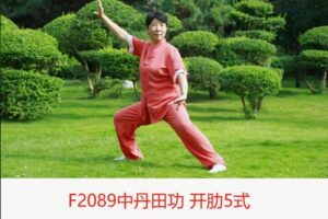 【12[红包]·F2089中丹田功 开肋5式】
