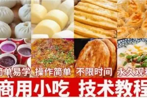 【29[红包]·F2064几十种商用小吃技术】