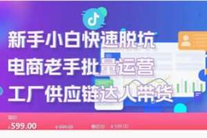 【29[红包]·F2042抖音小店起店技术及运营框架】