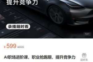 【22[红包]·S9065AI职场进阶课，职业抢跑期，提升竞争力】